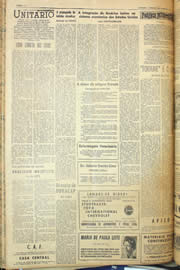 Página do jornal Unitário de junho de 1958