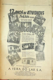 Página do jornal Unitário de junho de 1958