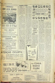 Página do jornal Unitário de junho de 1958