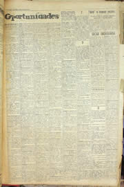 Página do jornal Unitário de junho de 1958