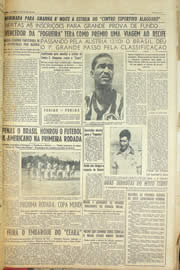 Página do jornal Unitário de junho de 1958