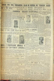 Página do jornal Unitário de junho de 1958