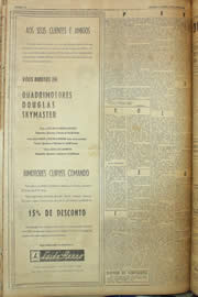 Página do jornal Unitário de junho de 1958