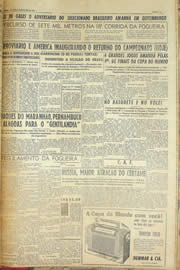 Página do jornal Unitário de junho de 1958