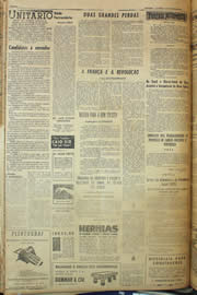 Página do jornal Unitário de junho de 1958