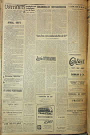 Página do jornal Unitário de junho de 1958