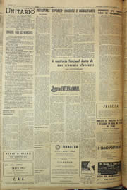 Página do jornal Unitário de junho de 1958