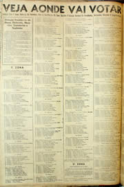 Página do jornal Unitário de outubro de 1958