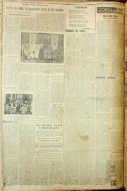 Página do jornal Unitário de outubro de 1958