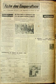 Página do jornal Unitário de outubro de 1958