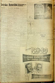 Página do jornal Unitário de outubro de 1958
