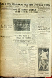 Página do jornal Unitário de outubro de 1958