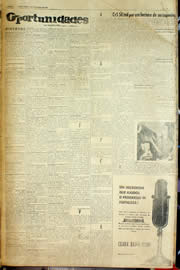 Página do jornal Unitário de outubro de 1958