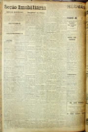 Página do jornal Unitário de outubro de 1958