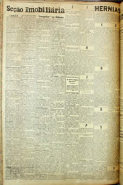 Página do jornal Unitário de outubro de 1958