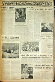 Página do jornal Unitário de outubro de 1958