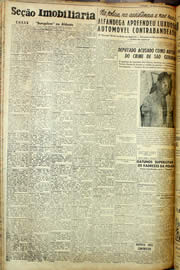 Página do jornal Unitário de outubro de 1958