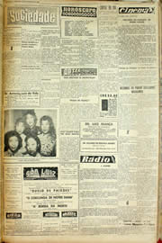 Página do jornal Unitário de outubro de 1958