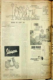 Página do jornal Unitário de outubro de 1958