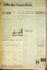 Página do jornal Unitário de novembro de 1958