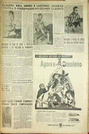 Página do jornal Unitário de dezembro de 1958