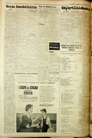 Página do jornal Unitário de dezembro de 1958