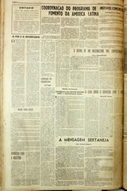 Página do jornal Unitário de dezembro de 1958