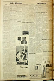 Página do jornal Unitário de dezembro de 1958