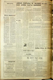 Página do jornal Unitário de dezembro de 1958