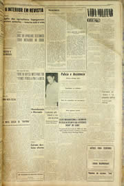 Página do jornal Unitário de dezembro de 1958