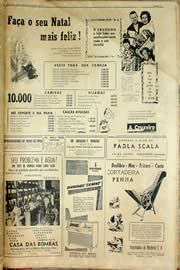 Página do jornal Unitário de dezembro de 1958