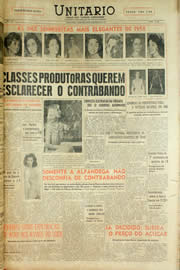 Página do jornal Unitário de dezembro de 1958