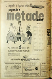 Página do jornal Unitário de dezembro de 1958