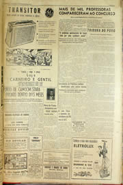 Página do jornal Unitário de dezembro de 1958