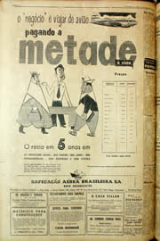 Página do jornal Unitário de dezembro de 1958