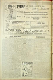 Página do jornal Unitário de janeiro de 1959