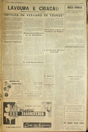 Página do jornal Unitário de janeiro de 1959