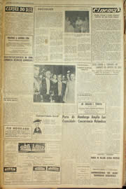 Página do jornal Unitário de janeiro de 1959
