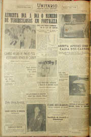 Página do jornal Unitário de janeiro de 1959