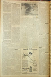 Página do jornal Unitário de janeiro de 1959