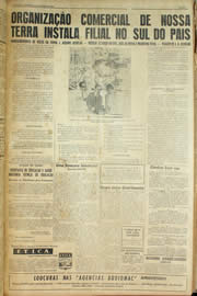 Página do jornal Unitário de janeiro de 1959
