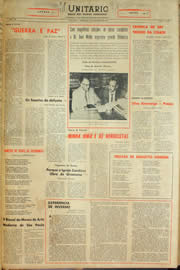 Página do jornal Unitário de janeiro de 1959
