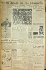 Página do jornal Unitário de janeiro de 1959