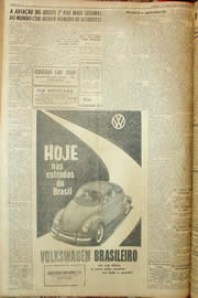 Página do jornal Unitário de janeiro de 1959