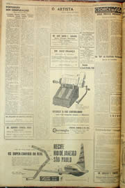 Página do jornal Unitário de janeiro de 1959