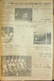 Página do jornal Unitário de janeiro de 1959