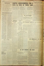 Página do jornal Unitário de janeiro de 1959