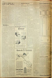 Página do jornal Unitário de janeiro de 1959