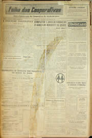 Página do jornal Unitário de janeiro de 1959