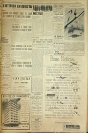 Página do jornal Unitário de fevereiro de 1959